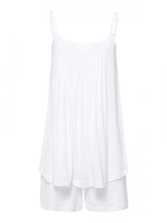 Foto van product Hanro Korte pyjama ' Juliet ' wit