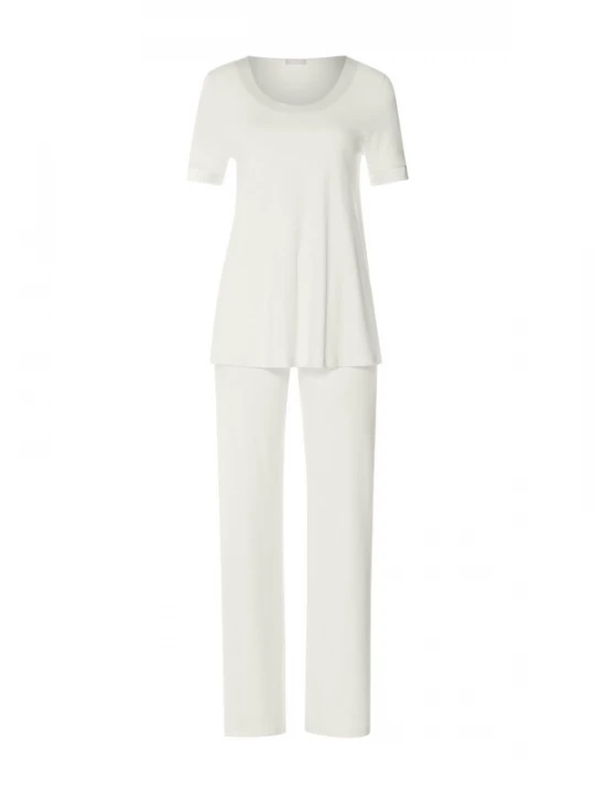 Foto van product Hanro Pyjama ' Anilla ' wolwit