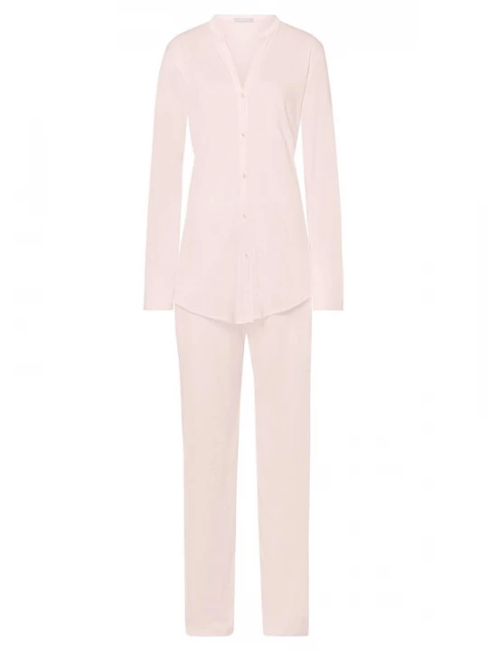 Foto van product Hanro Pyjama 'Cotton Deluxe' rosa