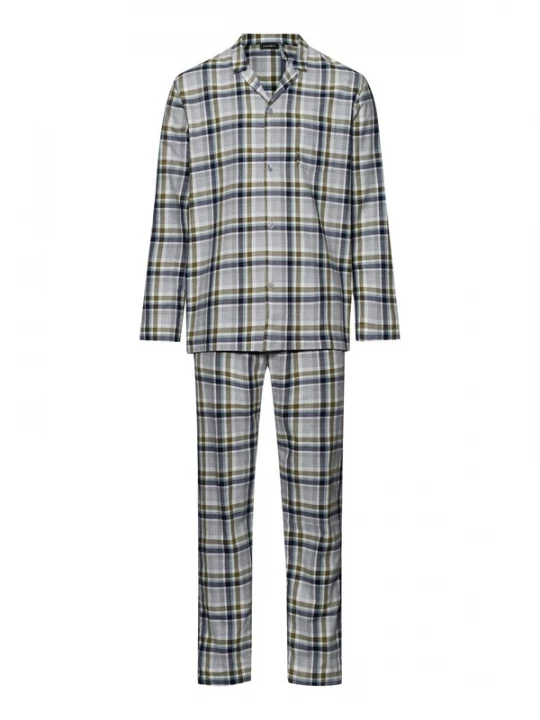 Foto van product Hanro Pyjama lang ' Cozy Comfort ' gemengde kleuren