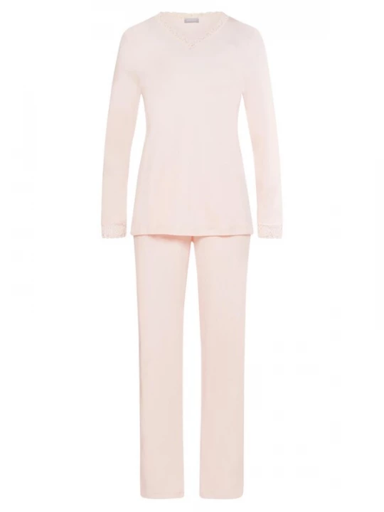 Foto van product Hanro Pyjama 'Moments' rosa