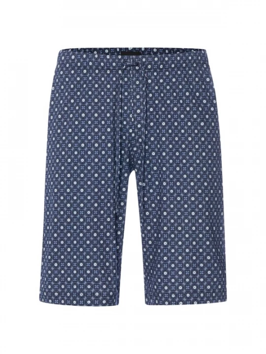 Foto van product Hanro Pyjamabroek ' Night & Day ' donkerblauw / wit