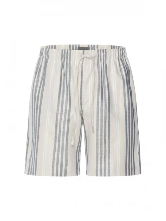 Foto van product Hanro Pyjamabroek ' Urban Casuals ' sand / antraciet / wit