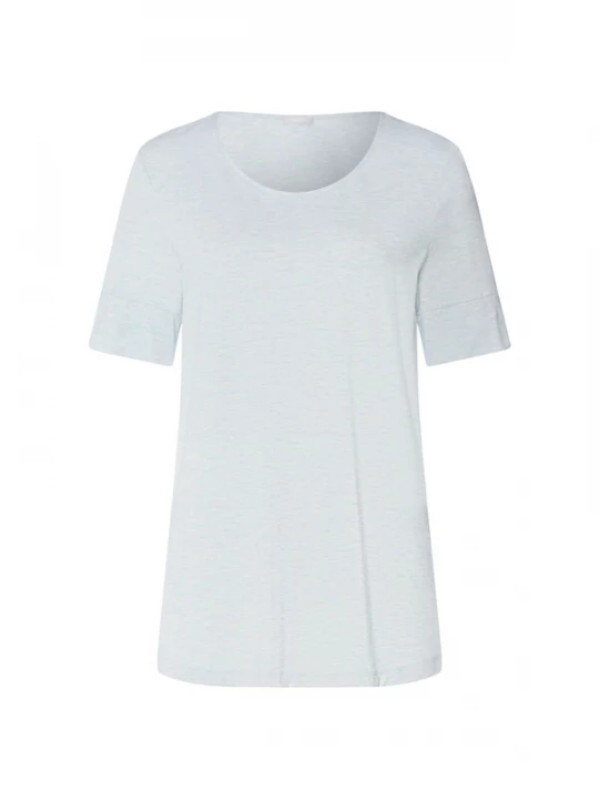 Foto van product Hanro Shirt ' Natural Elegance ' lichtblauw