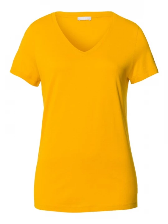 Foto van product Hanro Shirt 'Sleep & Lounge' donkergeel