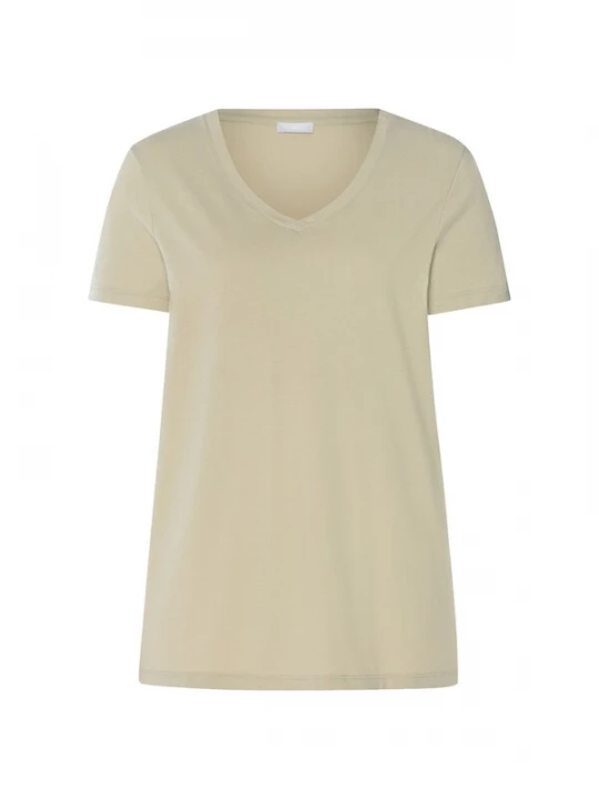 Foto van product Hanro Shirt 'Sleep & Lounge' kaki
