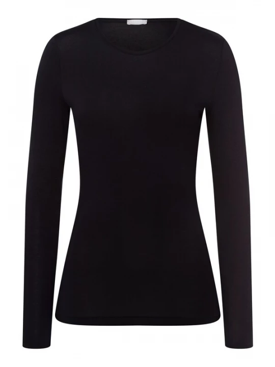 Foto van product Hanro Shirt ' Soft Touch ' zwart