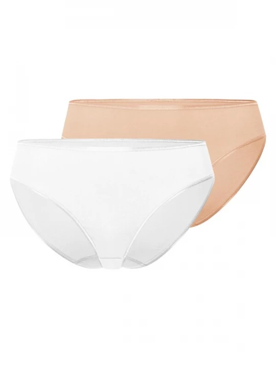 Foto van product Hanro Slip 'Cotton Seamless' beige gemêleerd