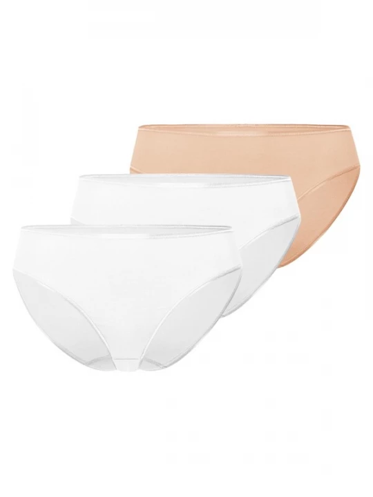 Foto van product Hanro Slip 'Cotton Seamless' beige gemêleerd