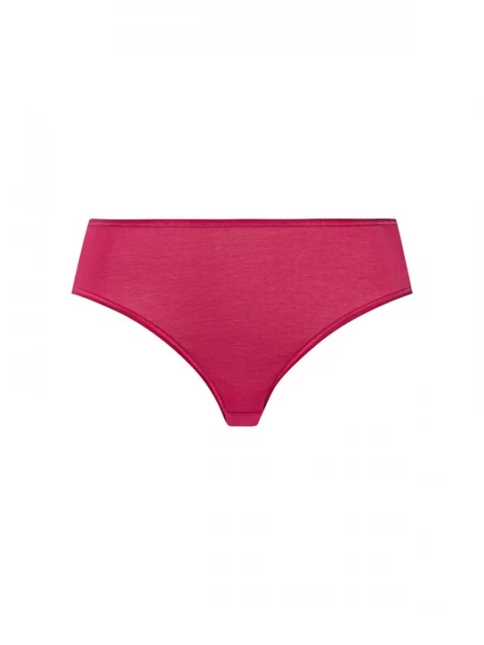 Foto van product Hanro Slip ' Cotton Seamless ' bessen / donkerroze