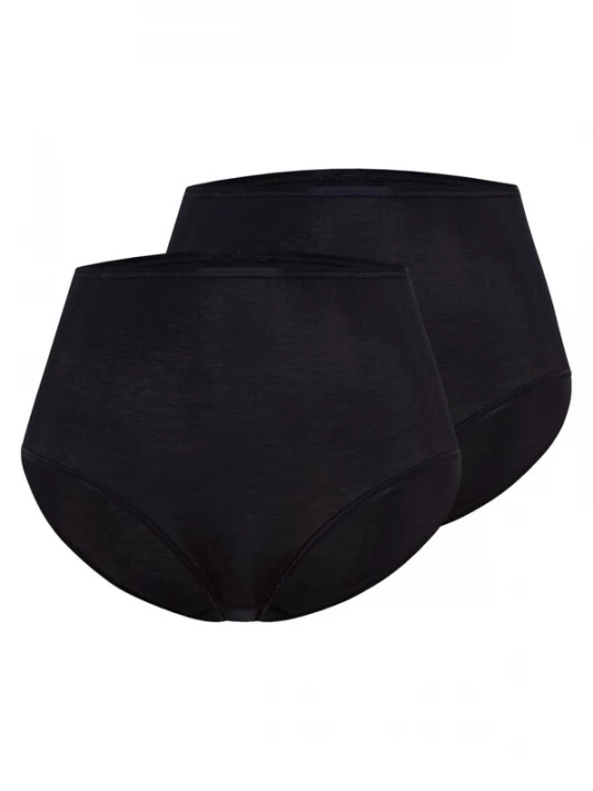 Foto van product Hanro Slip 'Cotton Seamless' zwart