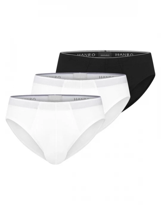 Foto van product Hanro Slip 'Cotton Superior' grijs gemêleerd