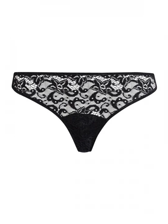 Foto van product Hanro String 'French Lace' zwart