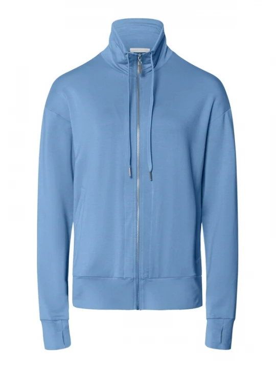 Foto van product Hanro Sweatvest 'Balance' lichtblauw