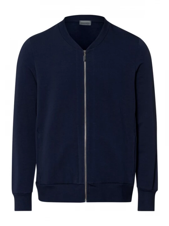 Foto van product Hanro Sweatvest ' Natural Living ' navy
