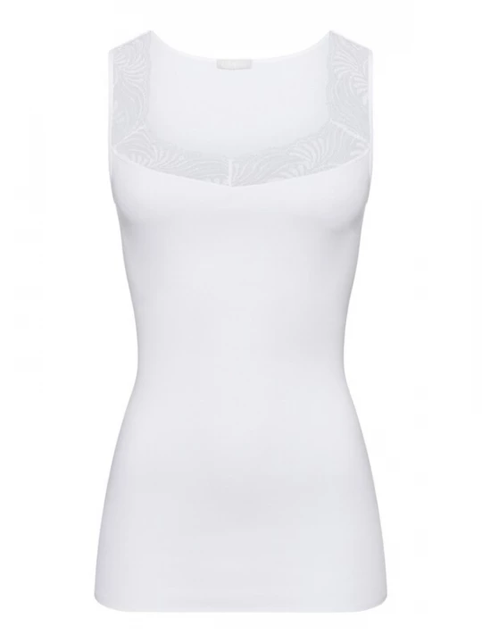 Foto van product Hanro Top ' Cotton Delight ' wit