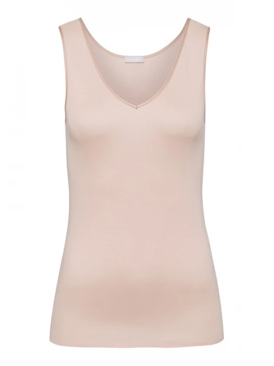 Foto van product Hanro Top ' Cotton Seamless ' beige / nude / rosa