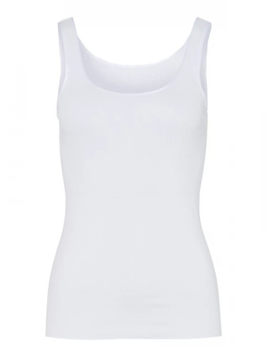 Foto van product Hanro Top 'Cotton Seamless' wit