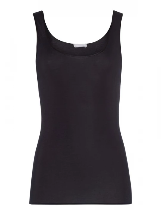 Foto van product Hanro Top ' Cotton Seamless ' zwart