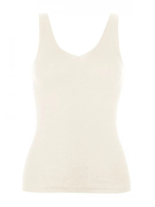 Foto van product Hanro Top ' Woolen Silk ' crème / offwhite