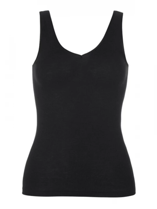 Foto van product Hanro Top ' Woolen Silk ' zwart