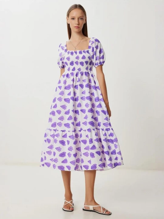 Foto van product Happiness İstanbul Jurk lila Happiness Istanbul