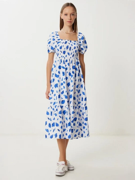 Foto van product Happiness İstanbul Jurk wit Happiness Istanbul