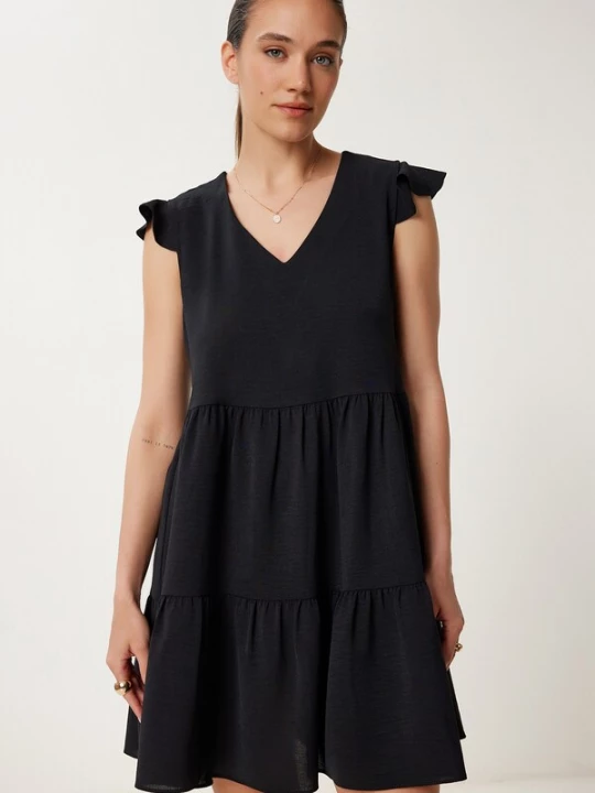 Foto van product Happiness İstanbul Jurk zwart Happiness Istanbul
