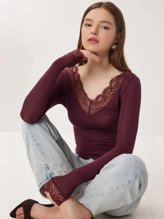 Foto van product Happiness İstanbul Shirt donkerlila Happiness Istanbul