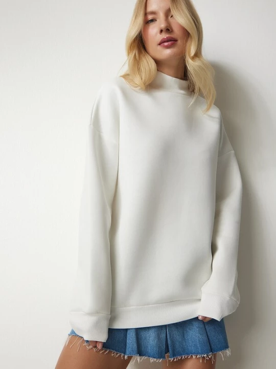 Foto van product Happiness İstanbul Sweatshirt ecru Happiness Istanbul