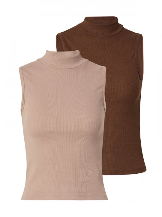 Foto van product Happiness İstanbul Top beige / chocoladebruin Happiness Istanbul