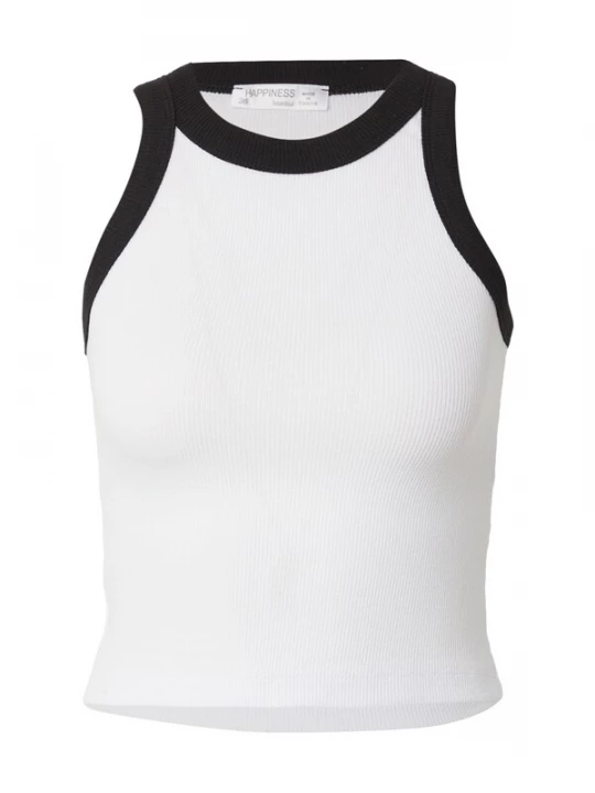 Foto van product Happiness İstanbul Top zwart / wit Happiness Istanbul