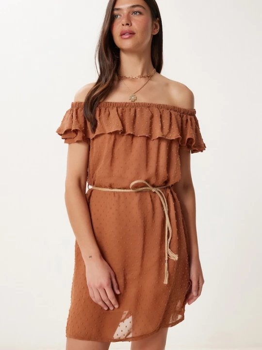 Foto van product Happiness İstanbul Zomerjurk roestrood Happiness Istanbul