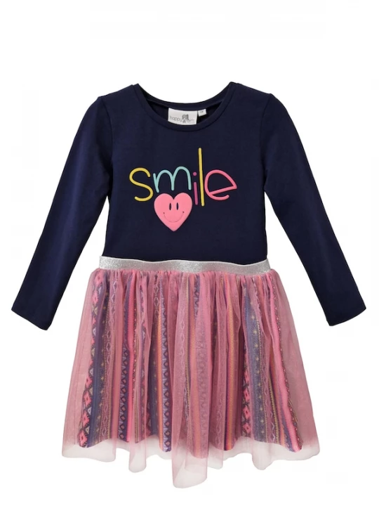 Foto van product happy girls Jurk gemengde kleuren
