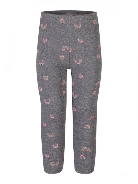 Foto van product happy girls Leggings antraciet / pink / poederroze
