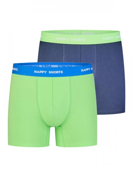 Foto van product Happy Shorts Boxershorts '2 Happy Shorts Jersey Trunk Men's Boxer Shorts Pant' gemengde kleuren