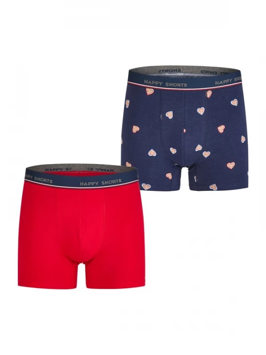 Foto van product Happy Shorts Boxershorts ' Bier Fest ' gemengde kleuren