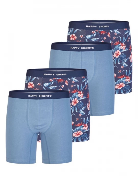 Foto van product Happy Shorts Boxershorts blauw / gemengde kleuren