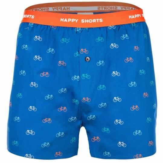 Foto van product Happy Shorts Boxershorts blauw / oranje