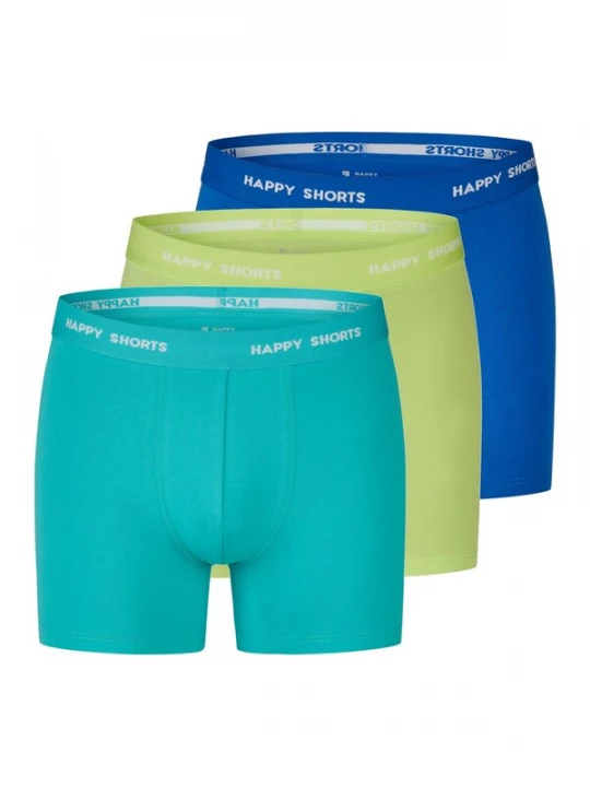 Foto van product Happy Shorts Boxershorts blauw / turquoise / appel
