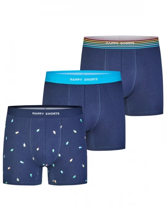 Foto van product Happy Shorts Boxershorts donkerblauw