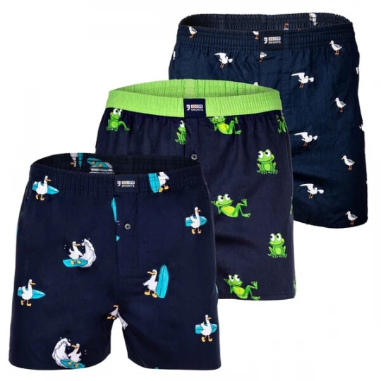 Foto van product Happy Shorts Boxershorts donkerblauw