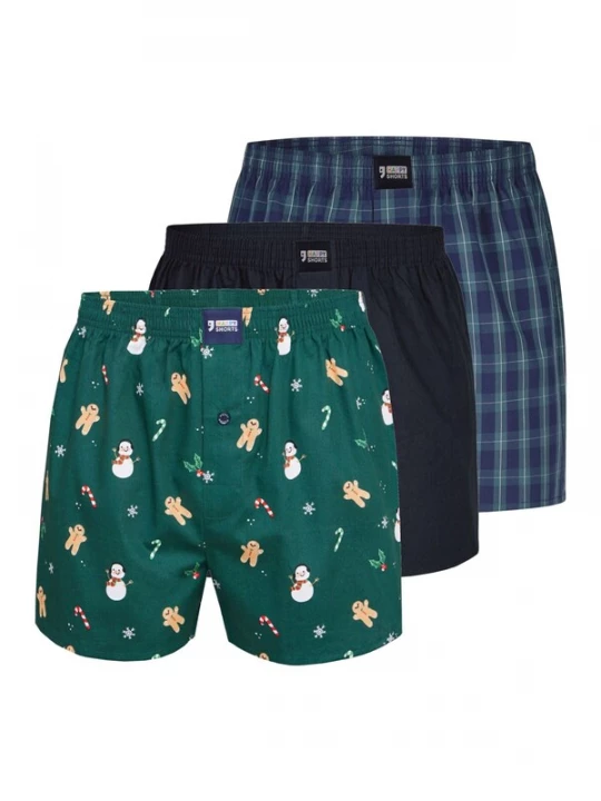 Foto van product Happy Shorts Boxershorts 'HAPPY' gemengde kleuren
