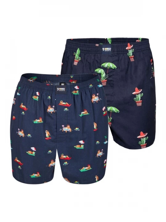 Foto van product Happy Shorts Boxershorts 'HAPPY' marine
