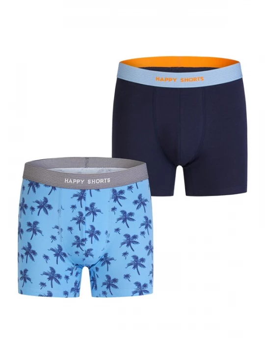 Foto van product Happy Shorts Boxershorts ' Jersey ' blauw