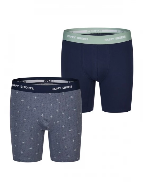Foto van product Happy Shorts Boxershorts ' Jersey Boxer Briefs ' blauw