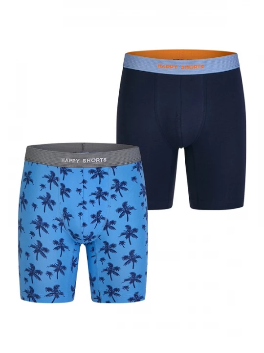Foto van product Happy Shorts Boxershorts ' Jersey Boxer Briefs ' blauw