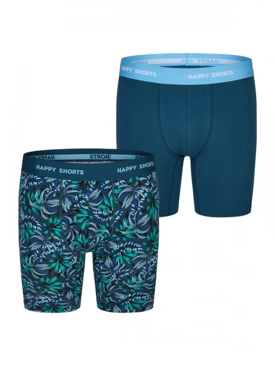 Foto van product Happy Shorts Boxershorts ' Jersey Boxer Briefs ' gemengde kleuren
