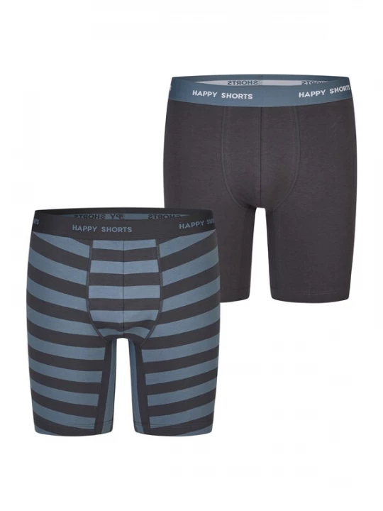 Foto van product Happy Shorts Boxershorts ' Jersey Boxer Briefs ' zwart