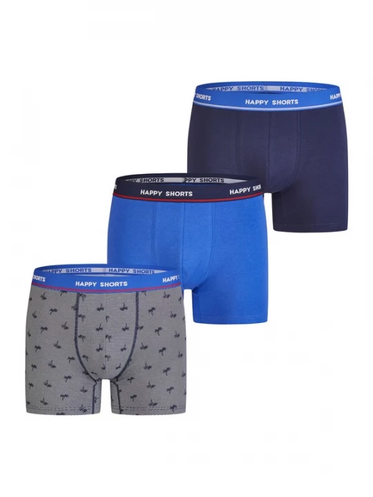 Foto van product Happy Shorts Boxershorts ' Jersey ' donkerblauw